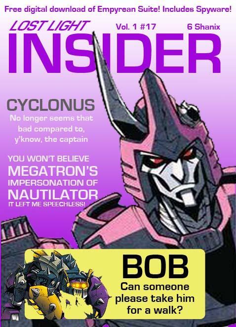 lostlightinsider:  Lost Light Insider covers!  Gotta catch ‘em all! Source 