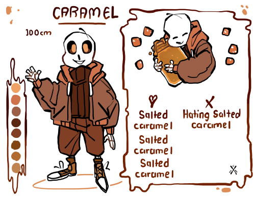 As A Fan Of Salted Caramel Myself I Decided To Create An Oc About It :)
