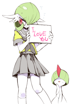 gardevoirheaven:      me too my love     my waifu loves me~ &lt;3