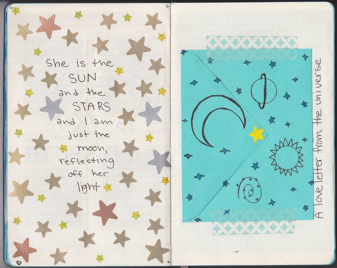 parylel:  Space page and emotions