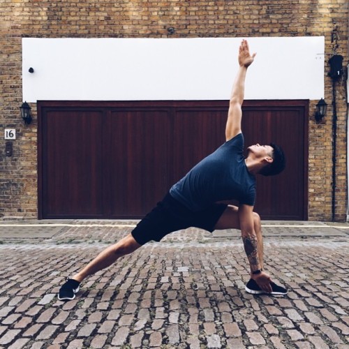 dudes doing yoga