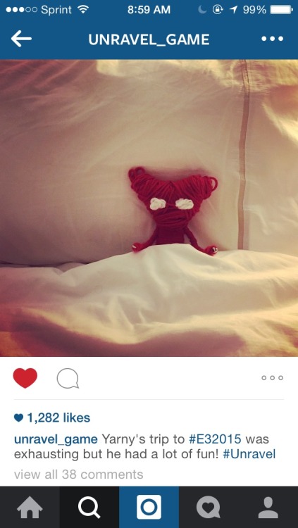 nerdinablender: 10 reasons to be following Unravel_game on Instagram. Yarny gives me hope for t