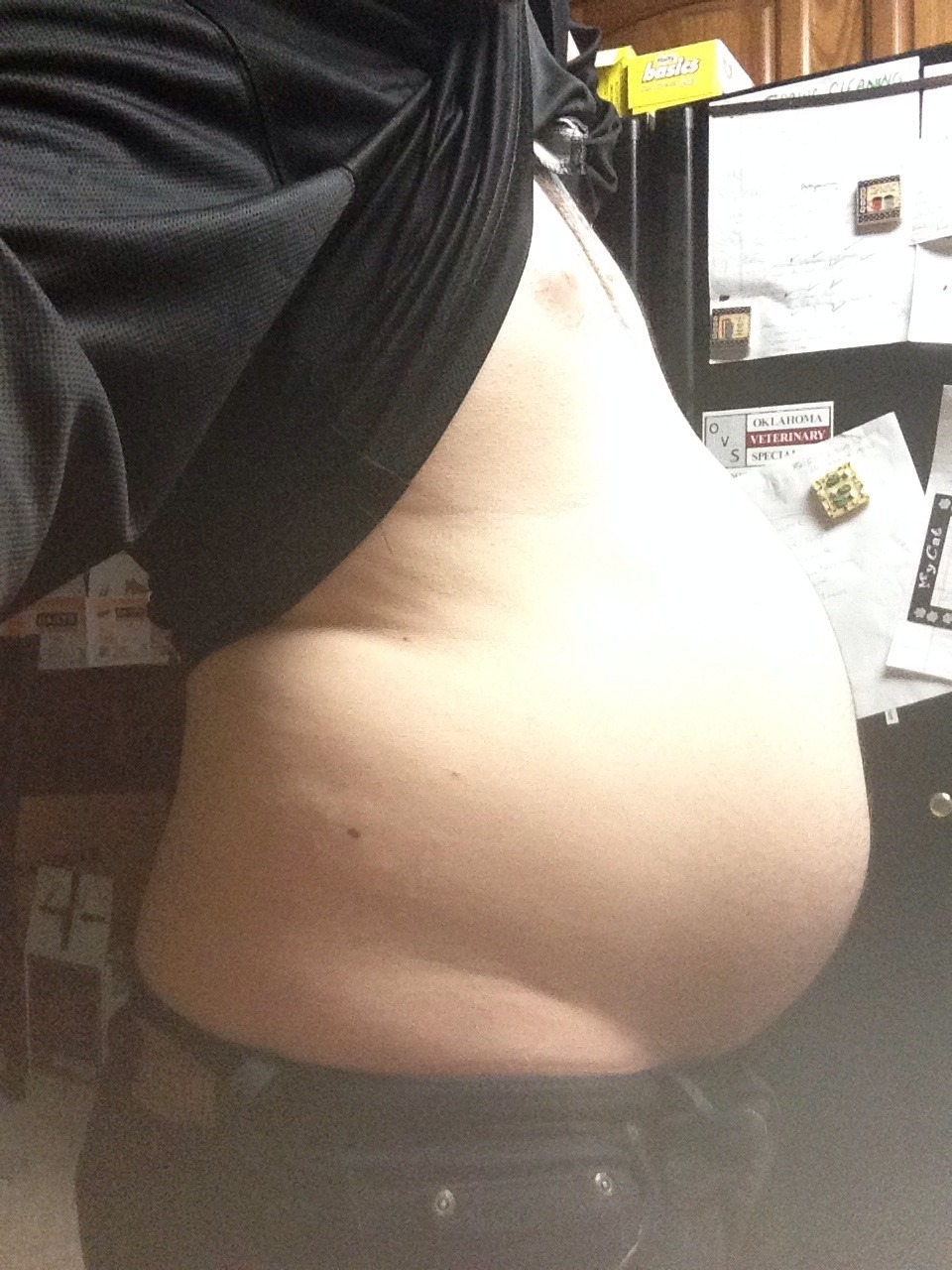 makemefatter:  Come on fatass one more weight gain shake, you can hold it