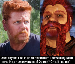 Dragonageconfessions:  Confession:  Does Anyone Else Think Abraham From The Walking