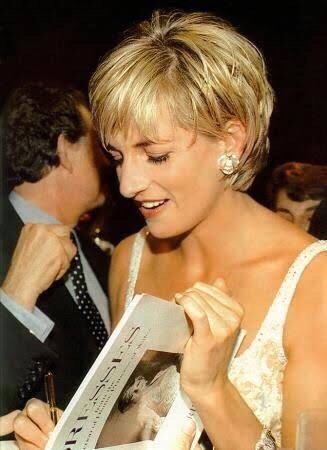 June 23rd, 1997 - Diana, Princess of Wales, arrives at a Dinner Party After Princess Diana’s C