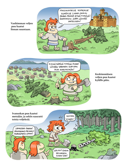 markocomics:    Finally I finished my children’s book project about Viena-Karelian