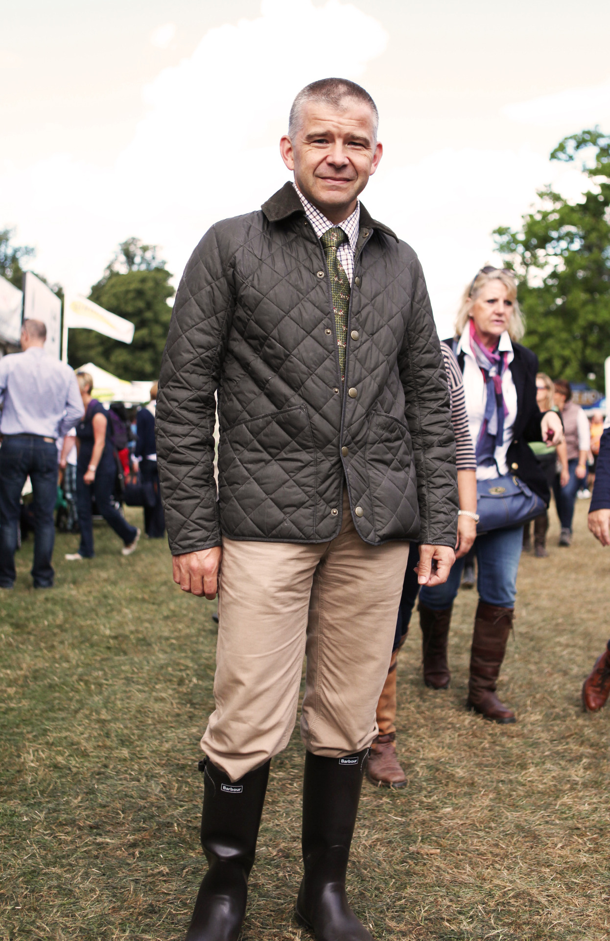 Barbour People — Here's Ian looking fab at Burghley Horse Trials in