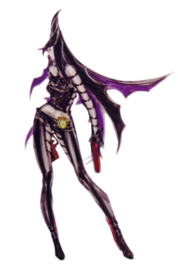 bleachrocks28:  Bayonetta’s character design