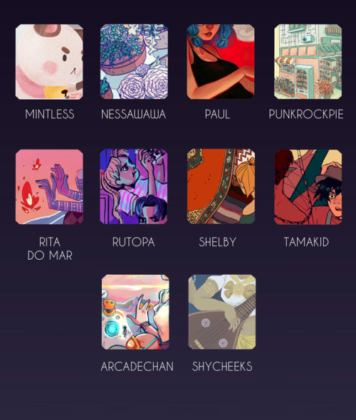 cartoonzine: HI ! Thanks for keeping up with the project ! We now offer you the artist line up for t