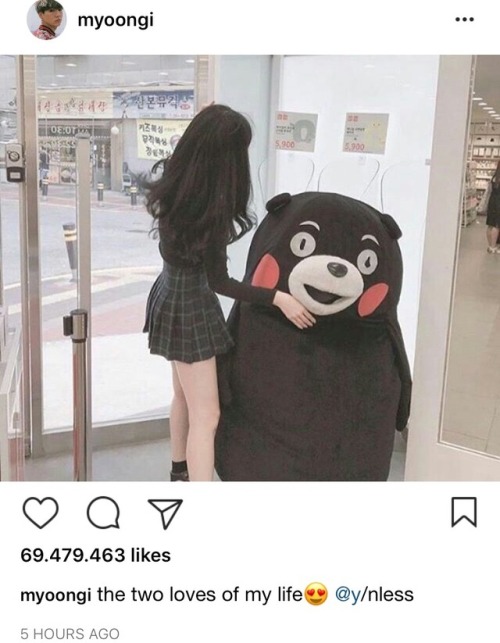 instagramer!couple with yoongi❣️