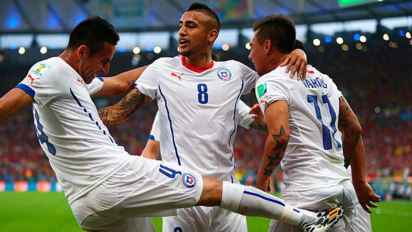 holydrews:  Chile wins against Spain 
