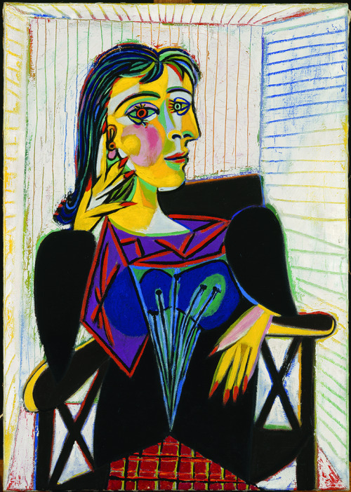 deyoungmuseum:  ‘Portrait de Dora Maar’ by Pablo Picasso. Oil on canvas. 1937. ‘Picasso: Masterpieces from the Musée National Picasso, Paris’ , de Young Museum, June 11 –October 10, 2011 