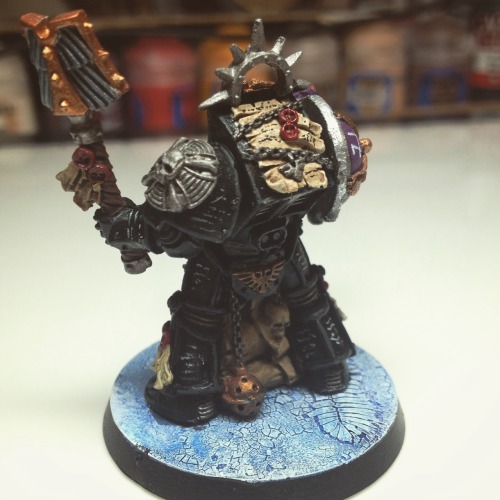 the-imperium-of-mann:warhammermotivation:I finished the High Chaplain today. Praise the Emperor.By t