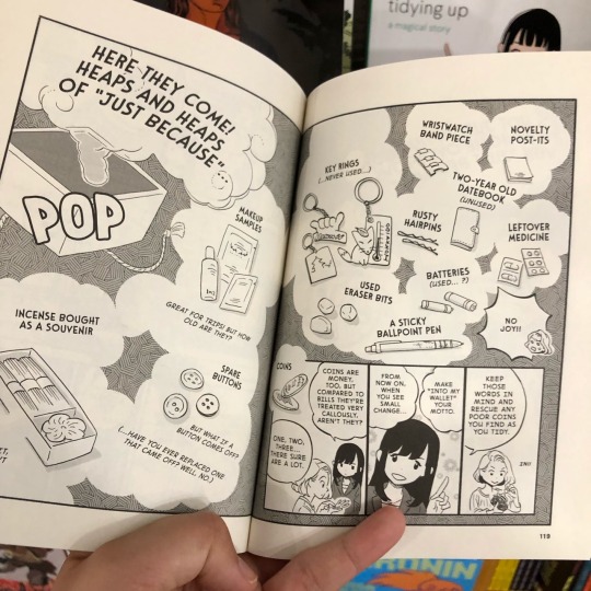 kintatsujo: homura-bakura:  kintatsujo:  aufigirl:  GUYS  MARIE KONDO HAS HER OWN MANGA BOOK AND IT IS LIKE SO ADORABLE  JUST LIKE MARIE HERSELF    For some people comics are a much better way to absorb this kind of information and I’m just so glad,
