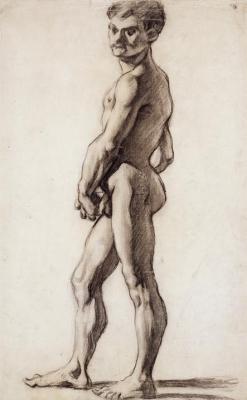 Paul Cézanne (French, 1839-1906) A Male