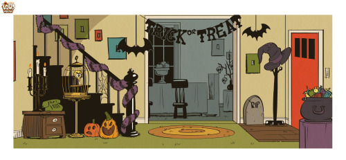 From today’s new episode of The Loud House, “Along Came a Sister”Background D