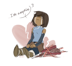 nymre:  here’s my tiny poopy contribution to vday lel.. no chocolates for asami  