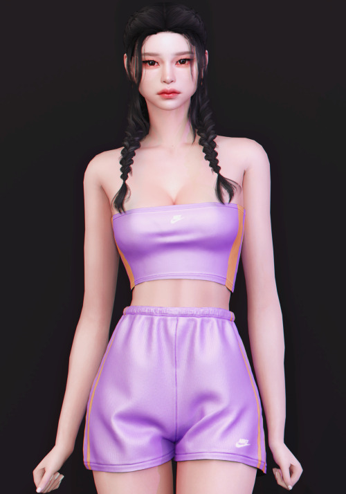 ► Got Top + Shorts (Girls on Top).New MeshAll LOD’s23 SwatchesHQ CompatibleTeen to EldersDOWNLOAD (P