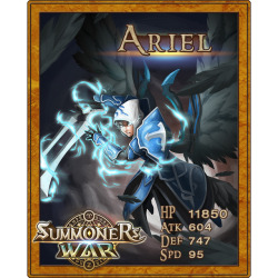 summonerswarcollect:Ariel Card 