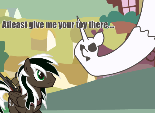 ask-that-brown-pony:  Ghosty frosty  x3!