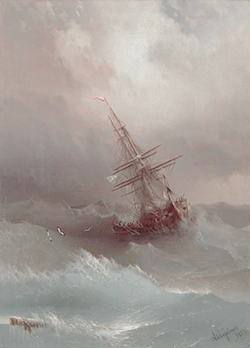 dantesquitana:ART HISTORY MEME: 1/8 artists → ivan aivazovsky (1817-1900)