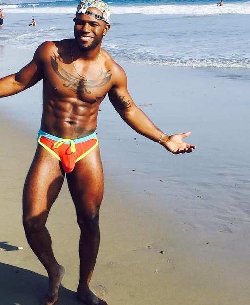 celebrity-dongs:  Milan Christopher’s Ass is a work of Art.  And that BBC is OUT