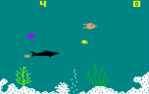 shark shark intellivision