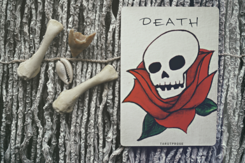 tarotprose: Death has never been an ending for me. I am a firm believer that it is an extension of l