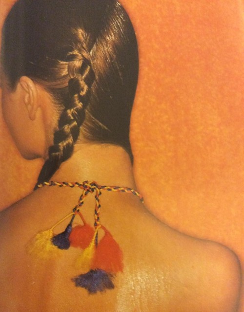 kitsunetsuki:  Barry Lategan - Bergasol Tanning Gel Ad (Vogue UK 1978)