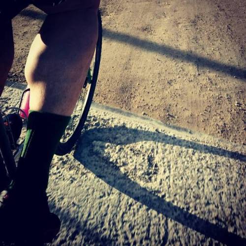 fuzzyimages: #transitions winter/summer pavement/gravel notriding/riding cold/warm joy/joy