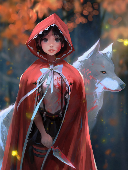  Little RedRossdraws ✦https://www.artstation.com/artwork/EaqYB2 