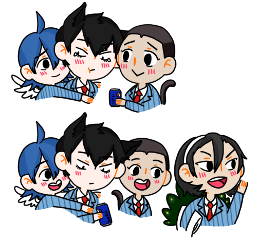 ask-arakita-wolf-san:  “I think I really do love my team, sometimes.” pt2