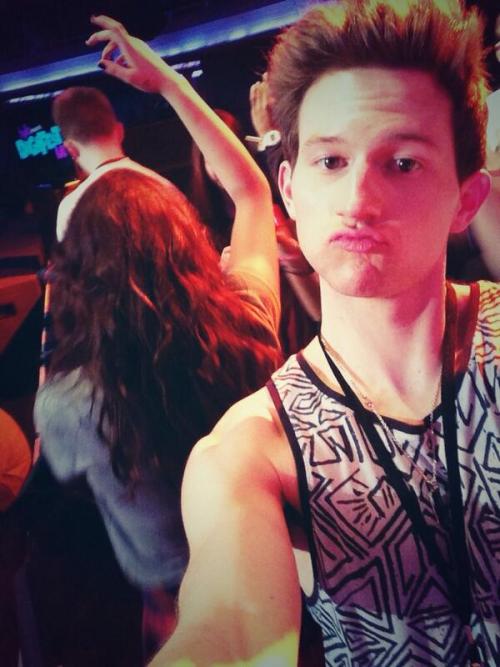 our2ndlife-news:   @RickyPDillon: Just slayed the stage with @msrebeccablack  