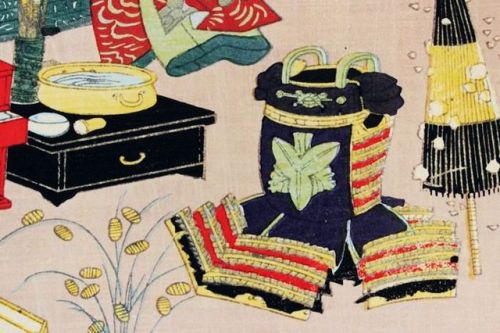 fujiwara57: “theater props“, deUtagawa Kunitsuna 歌川国綱 (1805 - 1868).