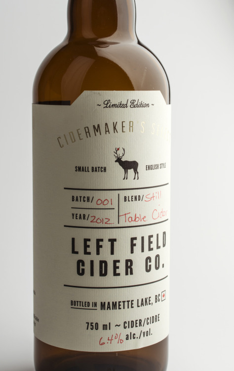 Also Known As Studio + Design took a craftsmanship approach to this English style cider when creatin