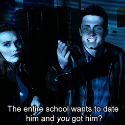 knightderekhale:Thanks for the 598 600 followers! Sterek High School AU: Stiles