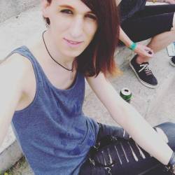 Chillin With Friends ^_^ Ps: I Hate The Sun Its Ruins My Selfies Because I Cant Open