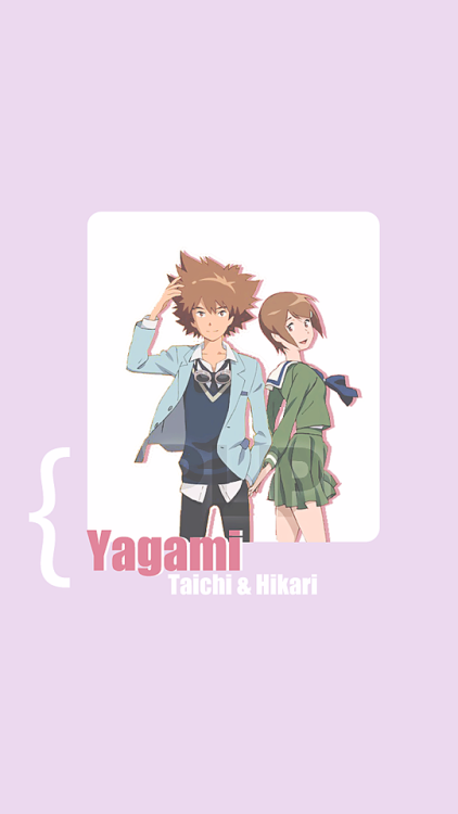 taikaris:Yagami Siblings Mobile Wallpapers