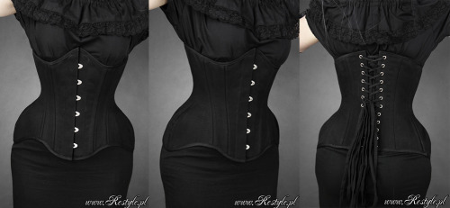wifetodarkness:  restylepl:  Corsets are finally back in stock:http://www.restyle.pl/eng_m_CORSETS_Steel-Boned-134.htmlVery limited stock!  *dies from wanting all of them yet not being able to afford even one right now* 