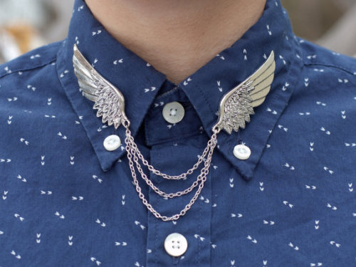 fuck-yeah-online-shopping: Wing Collar Clips ($15.00)
