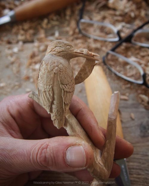 A little preview of a new spoon carving that I’ve been working on. I actually started carving 