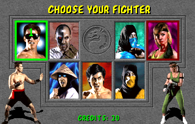 arcadequartermaster:  MORTAL KOMBAT (Midway 1992)”Test your might. Choose your