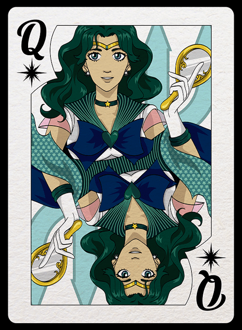 sorenkalla:  Hey everyone!  I haven’t been active on tumblr for a while; the holidays got busy! But I did spend a lot of time revising most of my sailor moon playing cards. I tend to have a lot of “artist blindness”; basically I don’t really