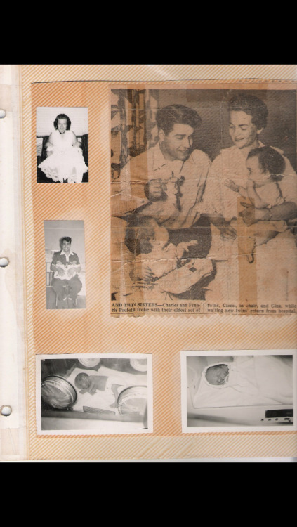 Photos I took of a scrapbook my neighbors had of their newspaper clippings. I admire them a lot and 