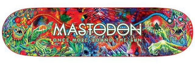 Mastodon Skate Deck