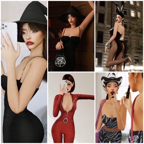 ‘Freakishly Hot’ Halloween Pose Pack N21Sooo excited to finally share this collaboration