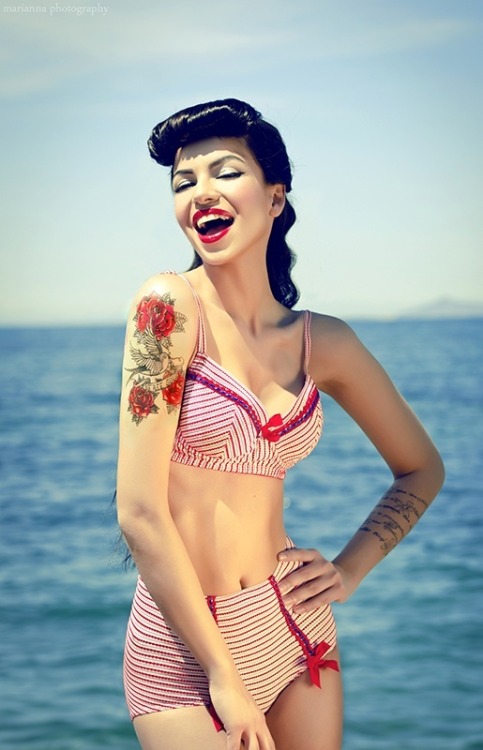 pin up tattoo