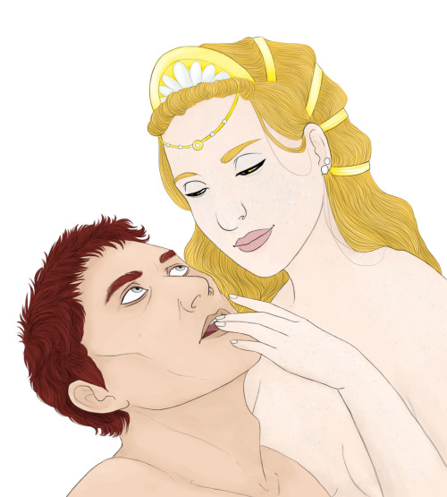 Aphrodite and Ares as requested by @junoinfernas