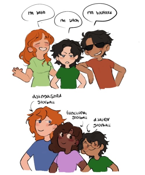 I Present To You, My Favourite Ships In All Of Hp, My Poly Threesome Ot3s, Haromine And Jegulily