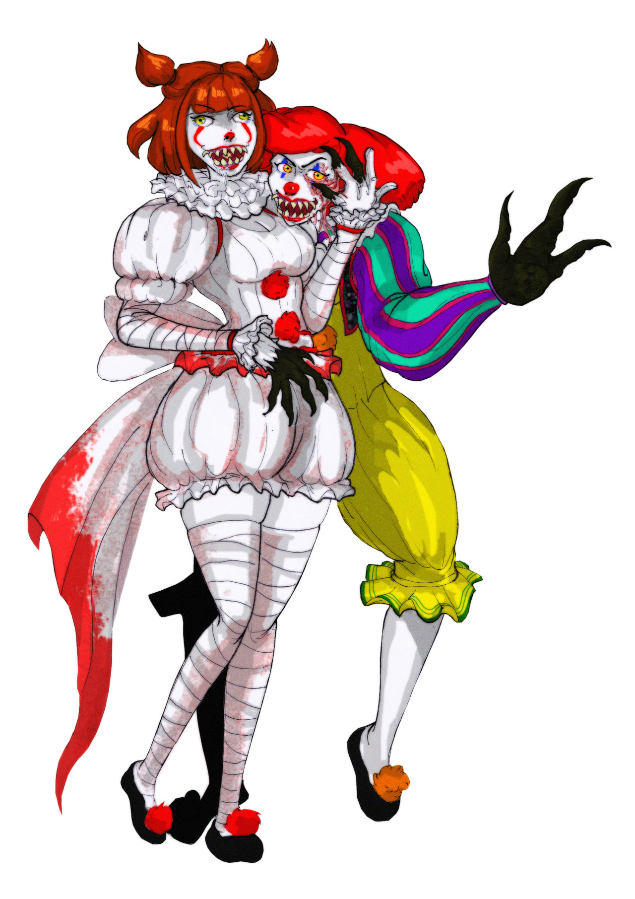 Murderous space clowns but make it Anime Girls™ ... - Don't dream it, Be it